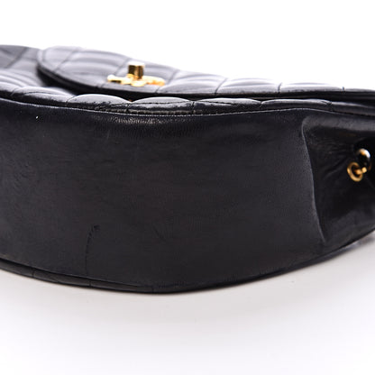 Chanel Lambskin Quilted Small Single Flap Black 10 of 21
