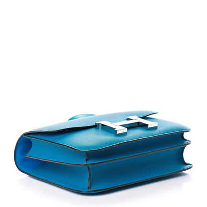 Hermes Evercolor Constance 24 Bleu Zanzibar 4 of 21