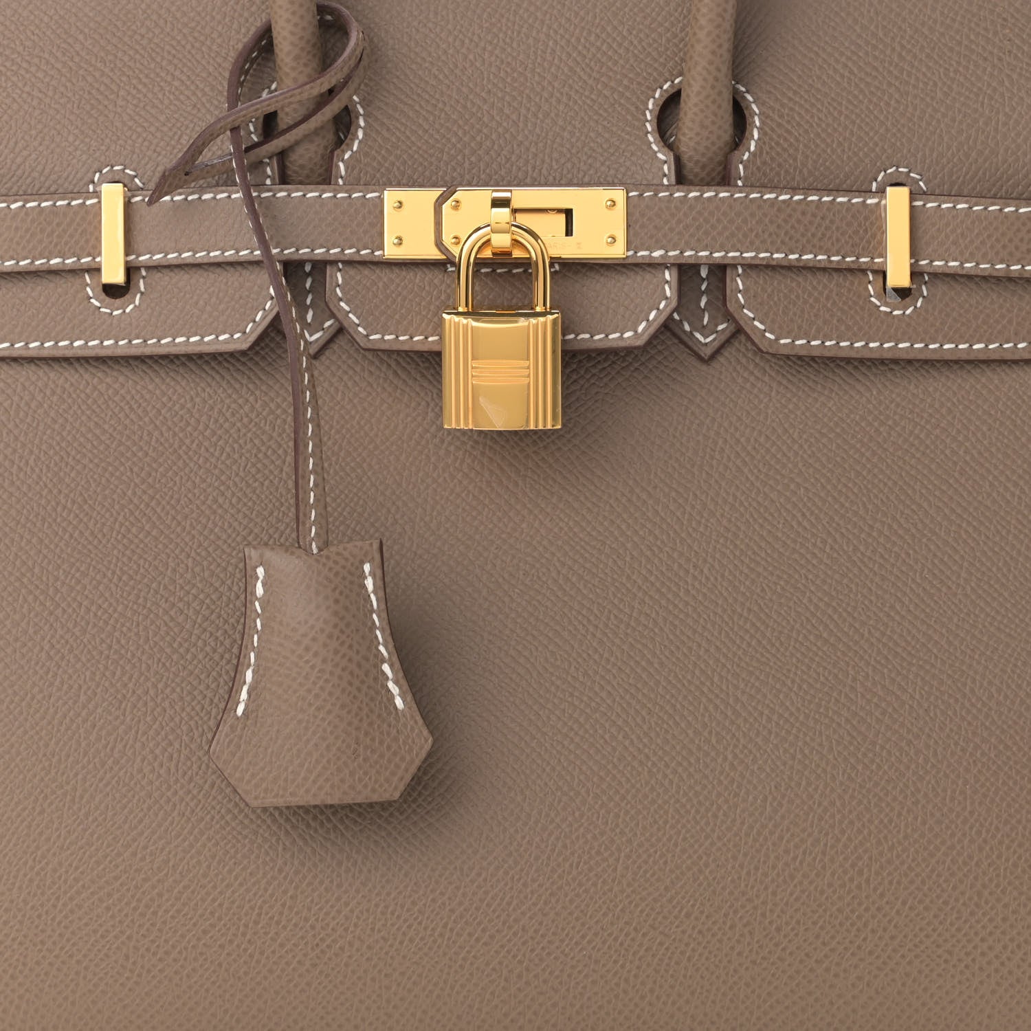 Hermes Epsom Birkin Sellier 25 Etoupe 8 of 12
