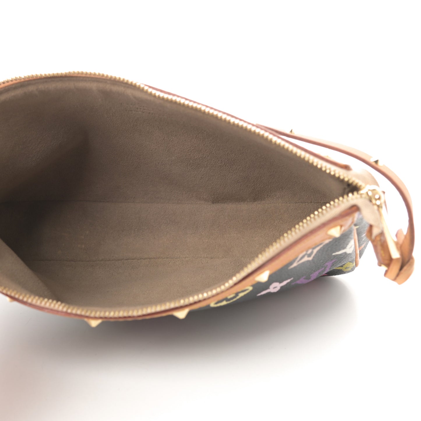 Monogram Multicolor Pochette Accessories Black