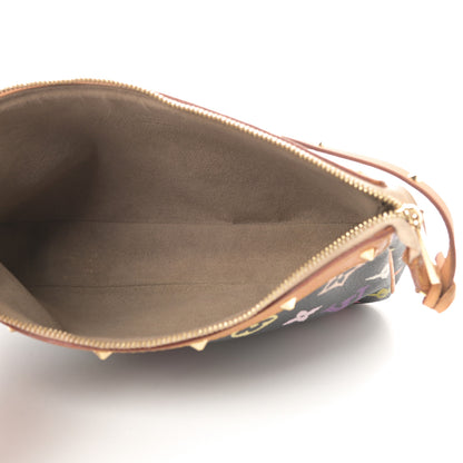 Louis Vuitton Monogram Multicolor Pochette Accessories Black 5 of 11