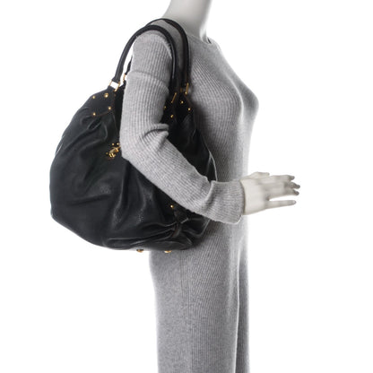 Louis Vuitton Mahina L Black 2 of 6