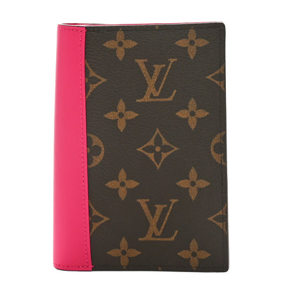 Louis Vuitton Monogram Macassar Passport Cover Fuchsia 1 of 7