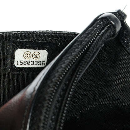 Chanel Caviar Sevruga Wallet On Chain WOC Black 8 of 8