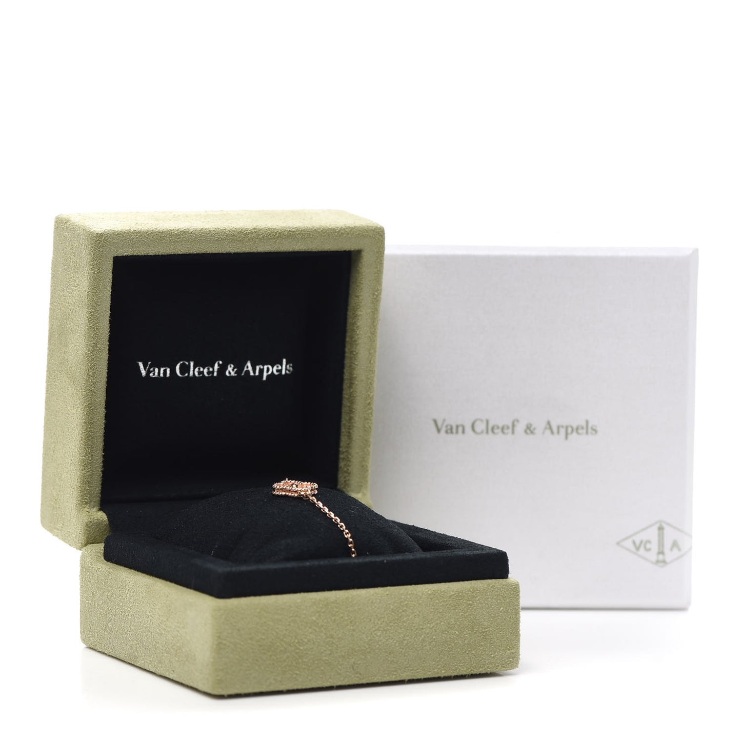 18K Rose Gold Sweet Alhambra Bracelet