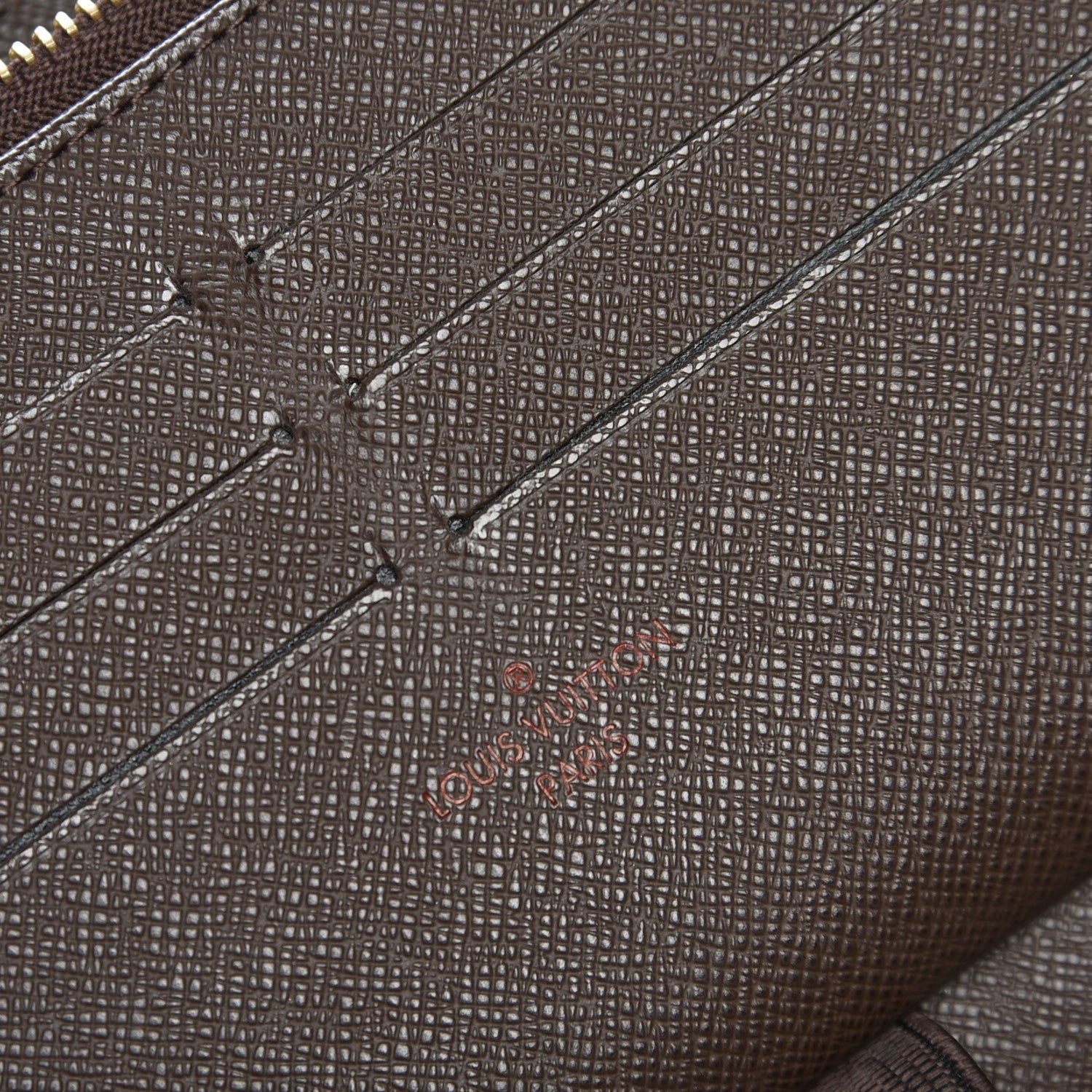Louis Vuitton Damier Ebene Zippy Organizer Wallet 6 of 8