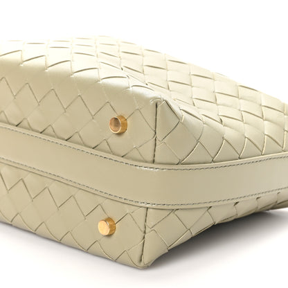 Bottega Veneta Calfskin Nappa Intrecciato Mini Wallace Travertine 9 of 9