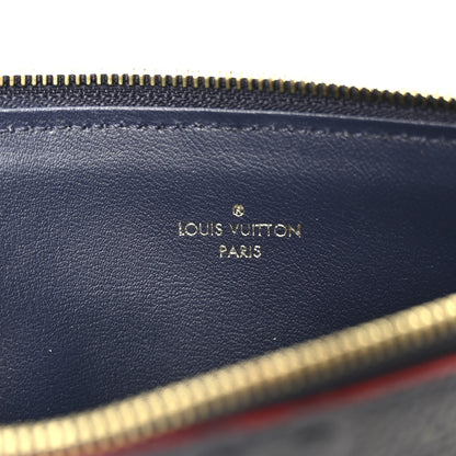 Louis Vuitton Empreinte Pochette Felicie Chain Wallet Marine Rouge 12 of 15