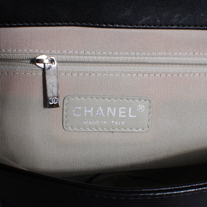 Chanel Lambskin Chain Around Medium Messenger Bag Black 6 of 9