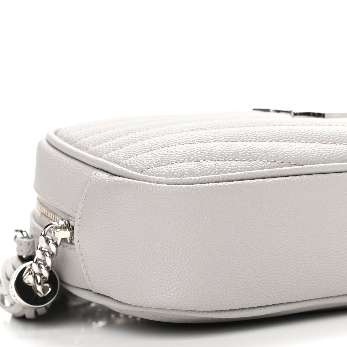Grain De Poudre Matelasse Monogram Mini Lou Camera Bag Granite