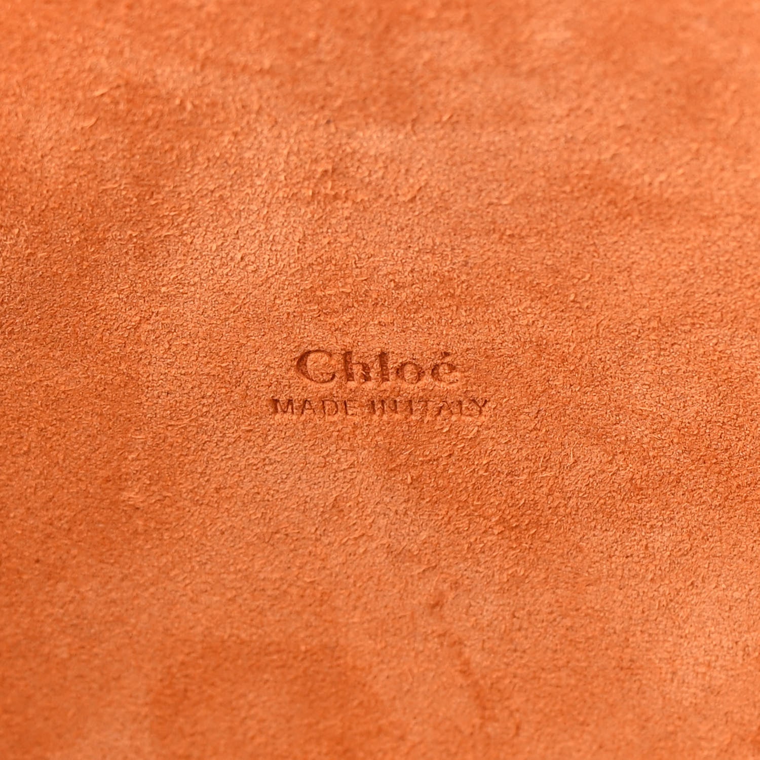 Chloe Calfskin Mate Hobo Henna Orange 9 of 17