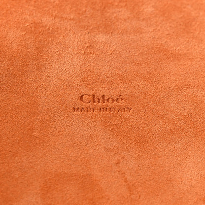 Chloe Calfskin Mate Hobo Henna Orange 9 of 17