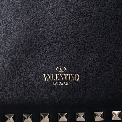 Valentino Garavani Nappa Rockstud Wristlet Clutch Black 5 of 9