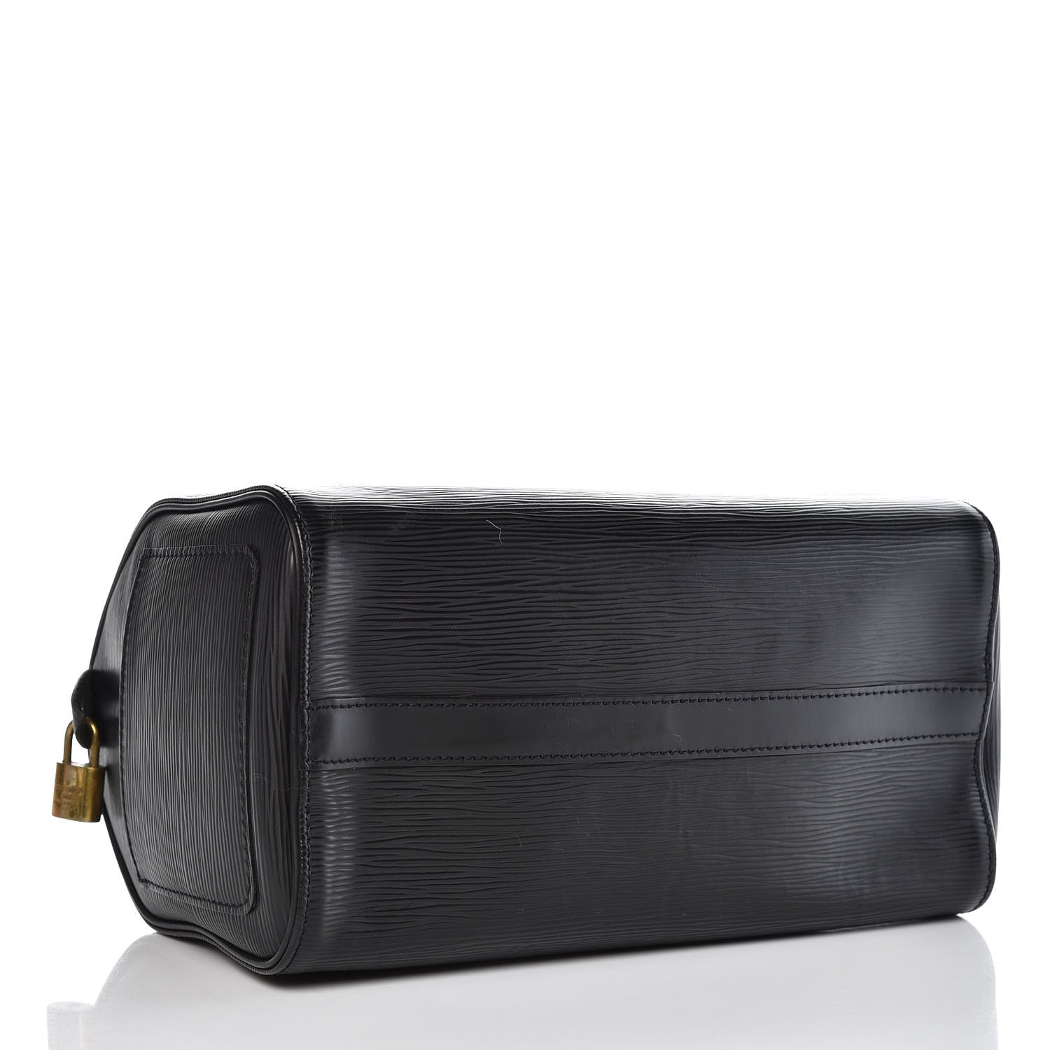Louis Vuitton Epi Speedy 25 Black 4 of 6