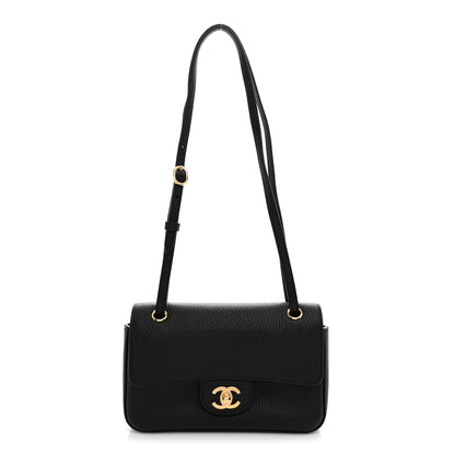 Chanel Grained Calfskin Mini Souplissimo Maxi Flap Black 1 of 11