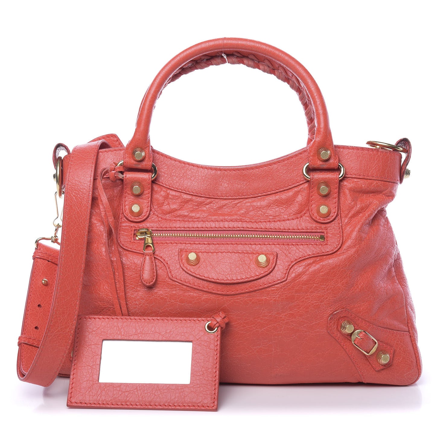 Agneau Giant 12 Gold Hardware Town Rose Corail