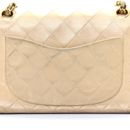 Chanel Lambskin Quilted Small Double Flap Beige 24 of 29