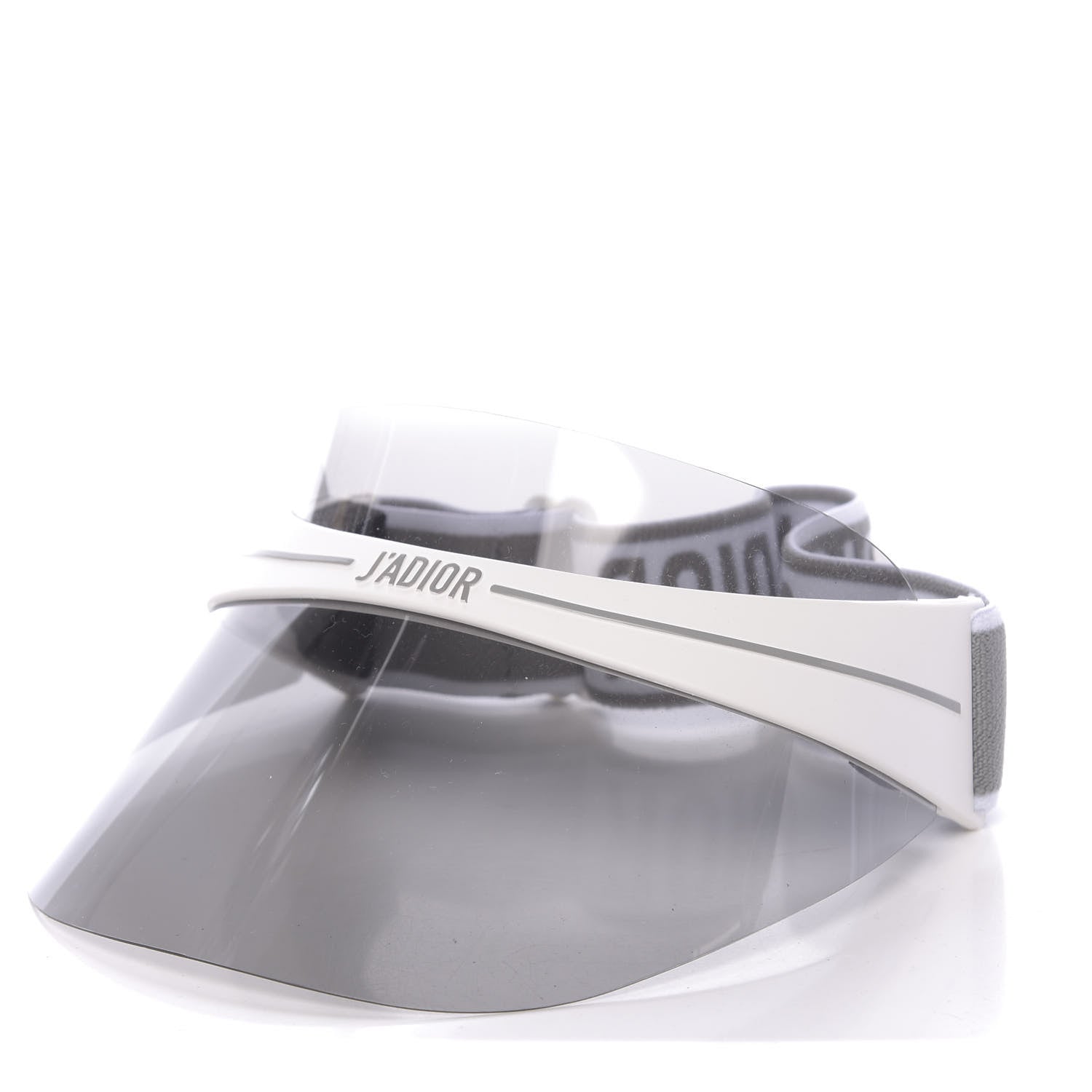 Christian Dior Mirrored DiorClub1 Sun Visor Grey 1 of 8