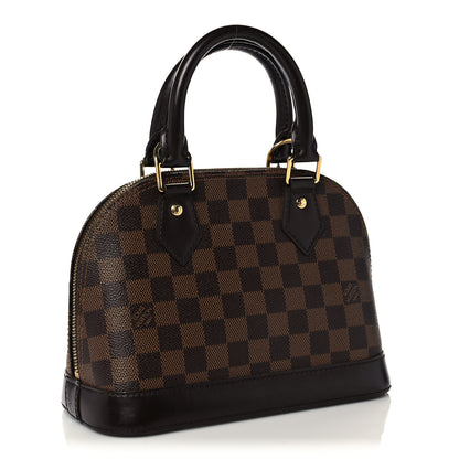 Louis Vuitton Damier Ebene Alma BB 3 of 12