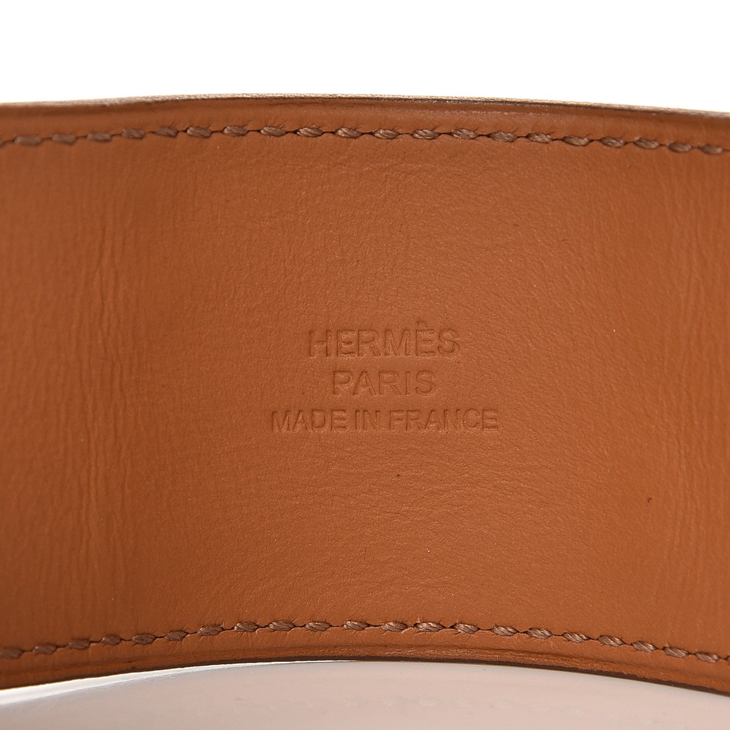 Hermes Barenia Collier de Chien CDC Bracelet S Fauve 6 of 7