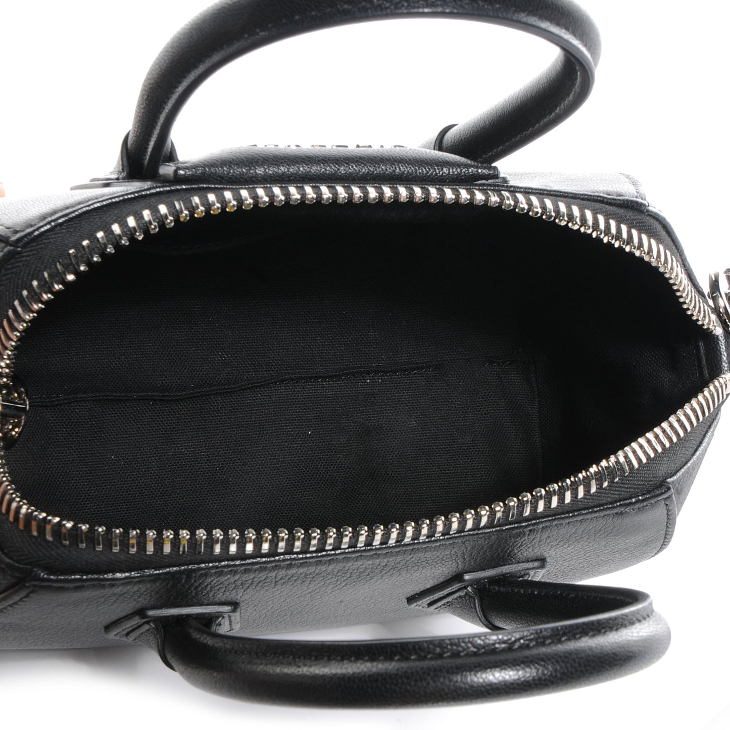 Sugar Goatskin Mini Antigona Black