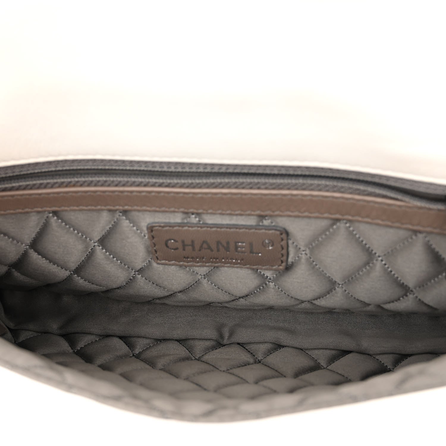 Chanel Lambskin Mini Madison Flap White 5 of 10