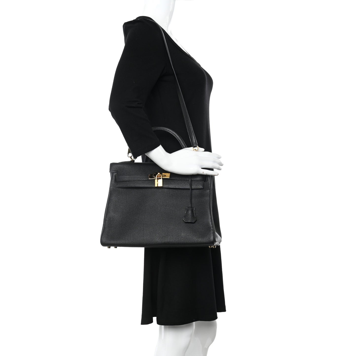 Togo Kelly Retourne 32 Black