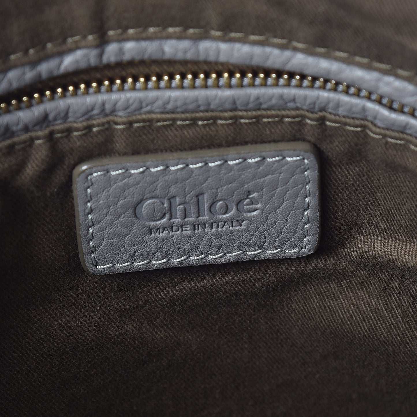 Calfskin Medium Marcie Satchel Cashmere Grey