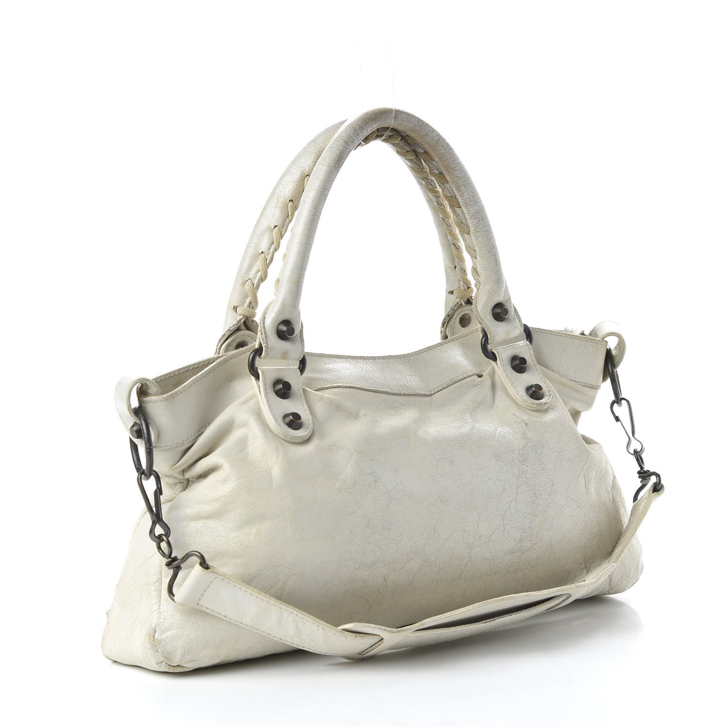 Balenciaga Chevre Classic Hardware First White 3 of 15