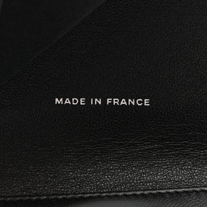 Chanel Lambskin Quilted Compact Flap Wallet So Black 7 of 8