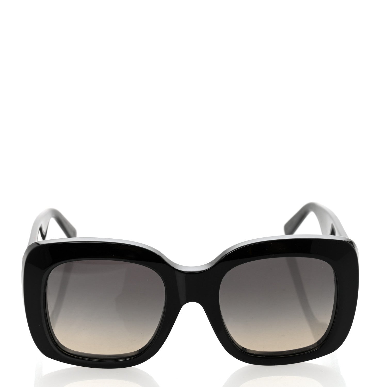 Louis Vuitton Square LV Empreinte Square Sunglasses Z1611W Black 2 of 7