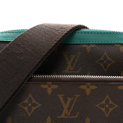 Louis Vuitton Monogram Macassar Trio Messenger Borneo Green 7 of 9