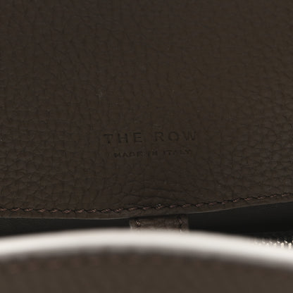 The Row Matte Grained Calfskin Margaux Shoulder 12 Dark Olive 6 of 9