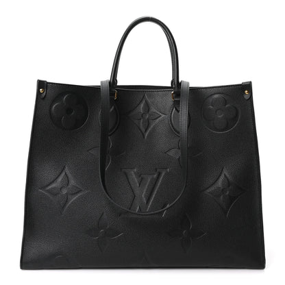 Louis Vuitton Empreinte Monogram Giant Onthego GM Black 1 of 9