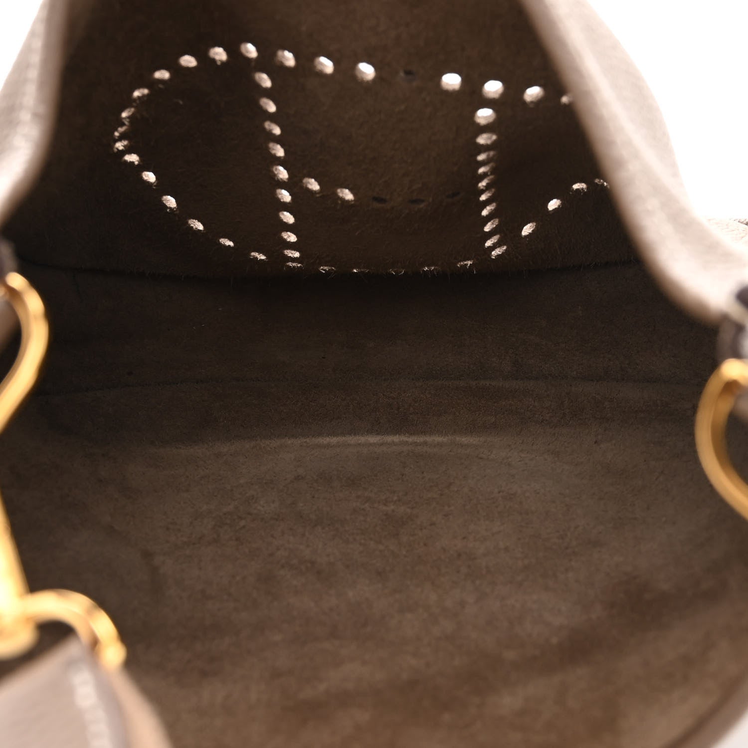 Hermes Taurillon Clemence Evelyne III PM Etoupe 5 of 12