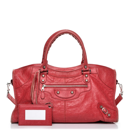 Balenciaga Agneau Giant 12 Gold Hardware Part Time Rose Thulian 1 of 9