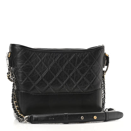 Chanel Aged Calfskin Medium Gabrielle Hobo Black 3 of 11
