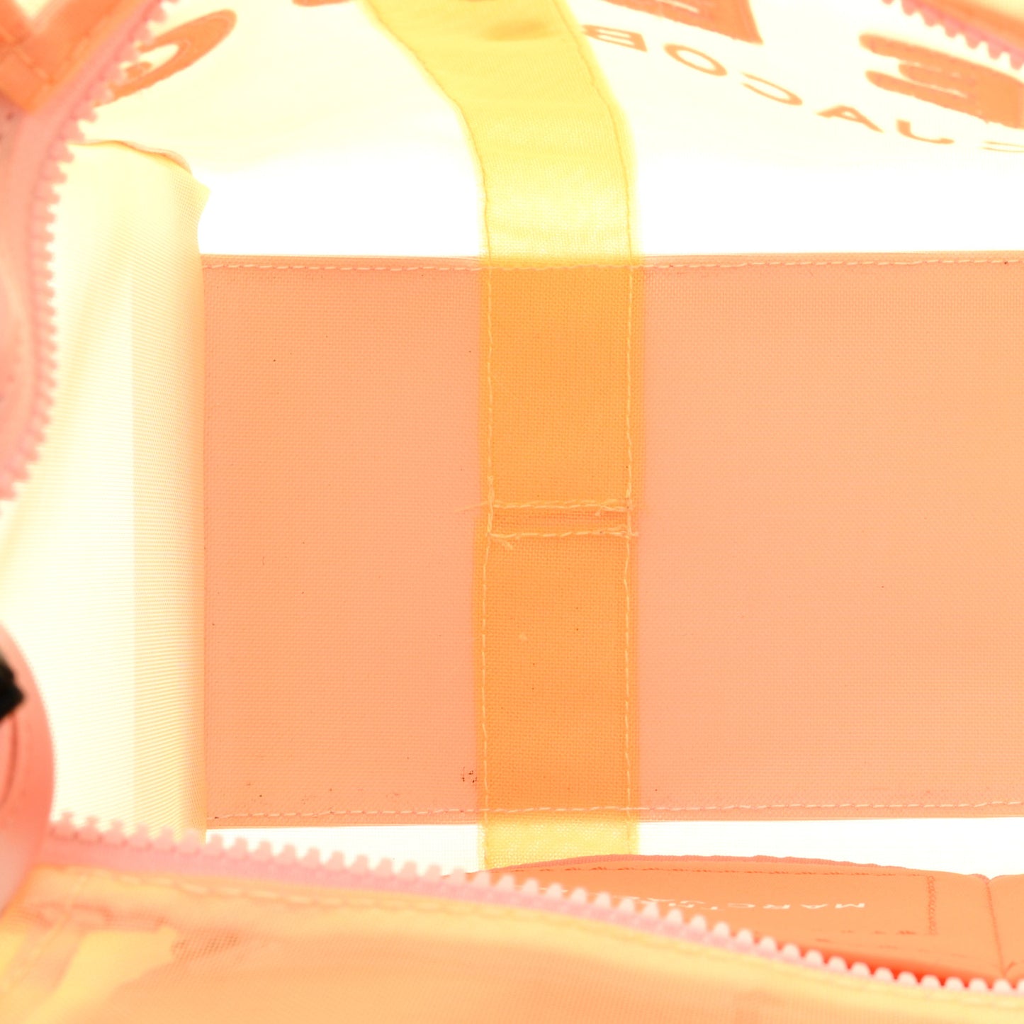 Nylon The Mesh Medium Tote Bag Yellow Multicolor