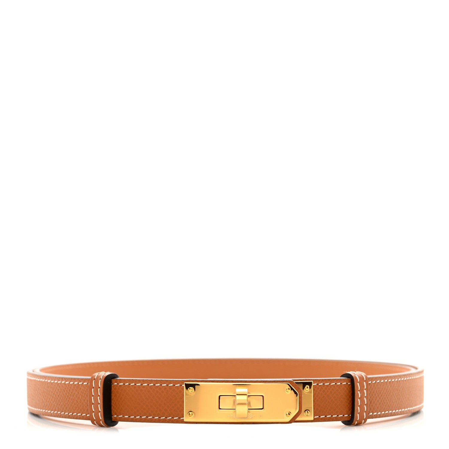 Hermes Epsom Kelly Belt Gold 1 of 4