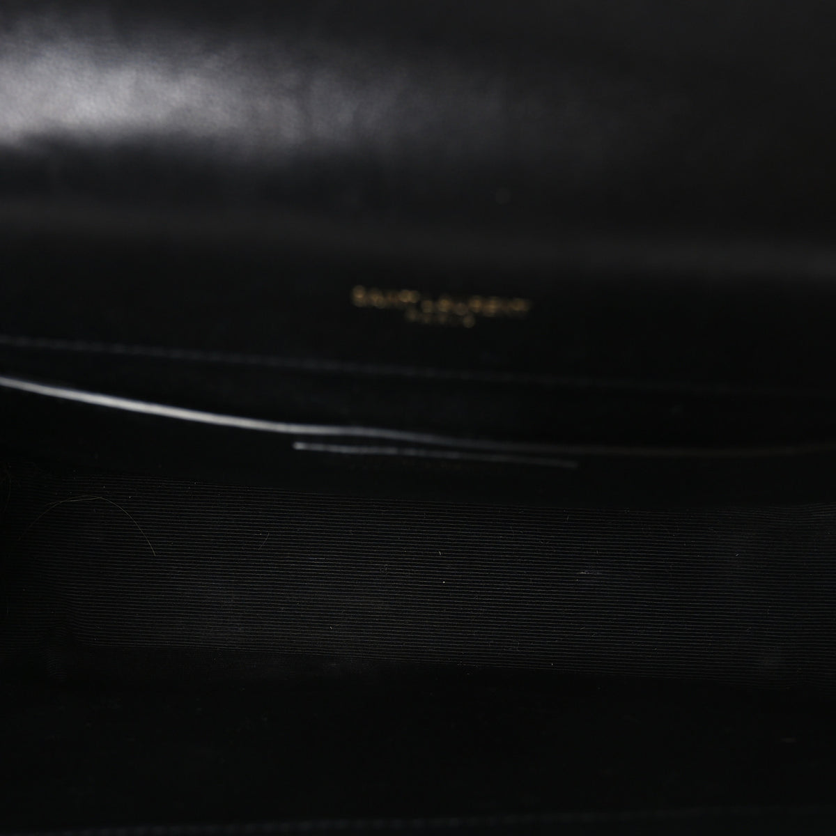 Lambskin Mixed Matelasse Triquilt Medium Monogram Satchel Black