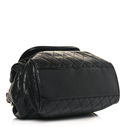 Chanel Caviar Quilted Timeless Accordion Flap Black 3 of 17