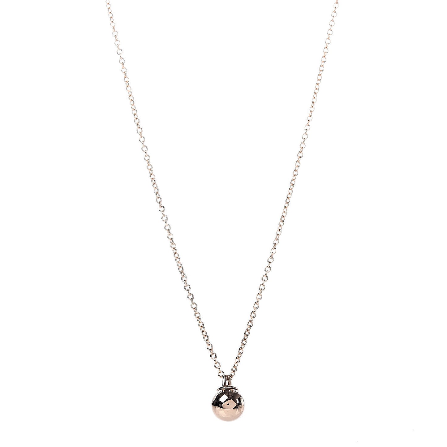 18K Rose Gold 8mm HardWear Ball Pendant Necklace