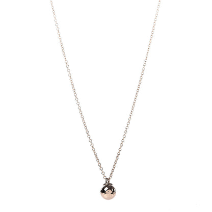 Tiffany 18K Rose Gold 8mm HardWear Ball Pendant Necklace 1 of 5