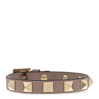 Valentino Garavani Vitello Rockstud Bracelet Poudre 1 of 5
