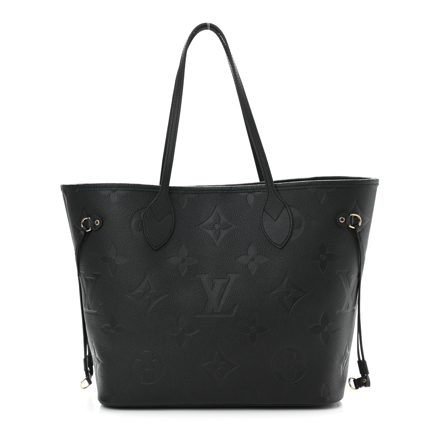 Louis Vuitton Empreinte Monogram Giant Neverfull MM Black 4 of 11