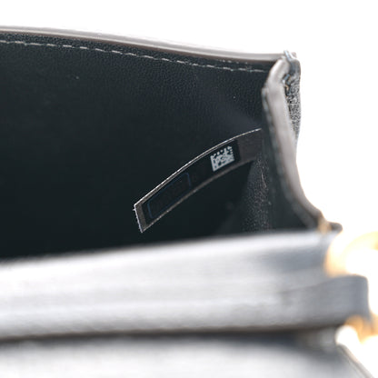 Chloe Calfskin Small Nile Bracelet Minaudiere Bag Silver Blue 7 of 11