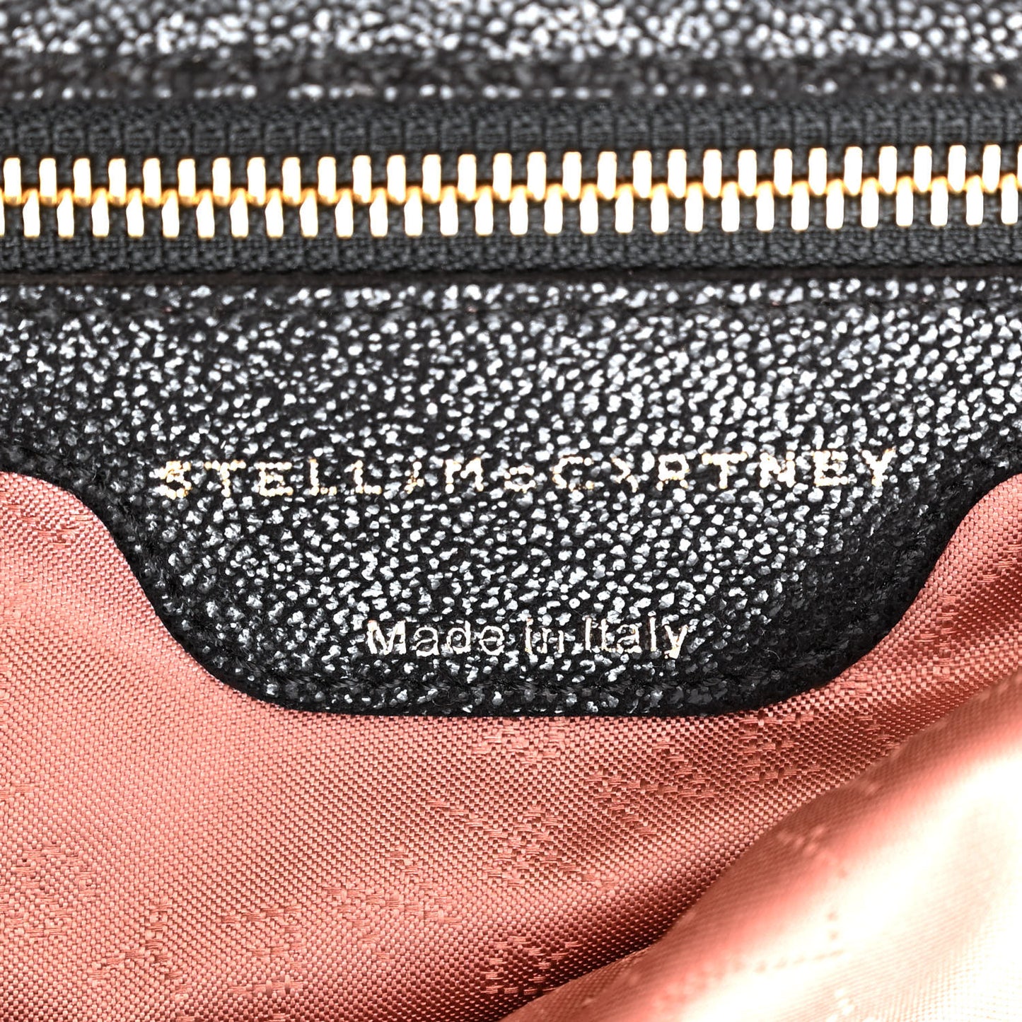 Shaggy Deer Falabella Fold Over Tote Black