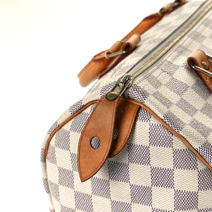 Louis Vuitton Damier Azur Speedy 30 11 of 12
