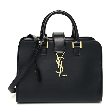 Saint Laurent Calfskin Monogram Baby Cabas Black 1 of 11