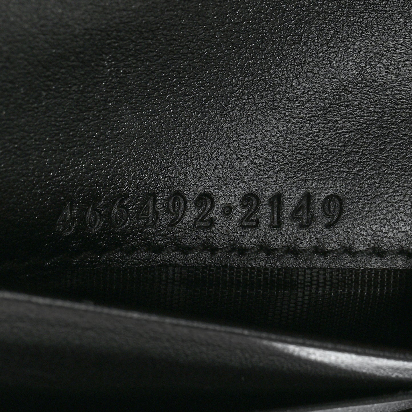Calfskin Matelasse GG Marmont Card Case Wallet Black